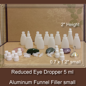 Reduced PP Eye Dropper 5 ml EMPTY plastic bottles