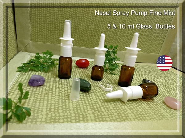 Nasal Spray Pump Fine Mist Screw On